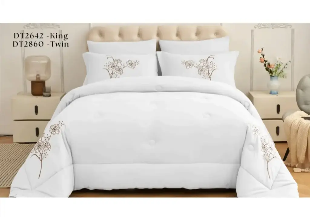 لحاف استار هوم 5 ق  مطرز نفر ونص 